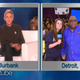 Ellen DeGeneres (left) surprised Detroit Principal Ronald Alexander (pictured in image, right) on her show in February 2016. Alexander is now one of 13 principals federal authorities have charged with participating in a kickback scheme.
ClickonDetroit Screenshot